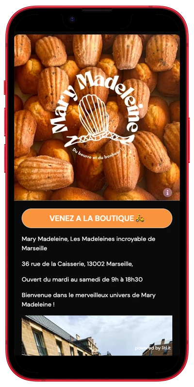 Mary Madeleine / Les meilleurs madeleine de marseille